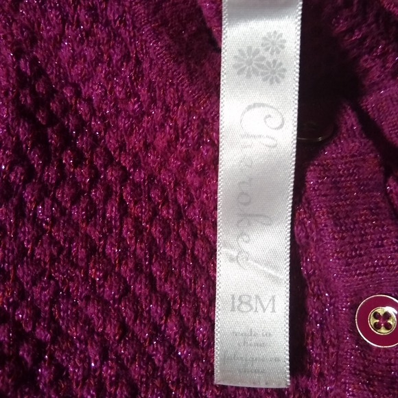 Purple Cardigan - Picture 2 of 2